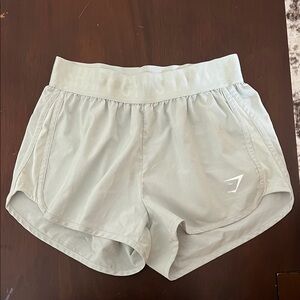 Gymshark Light Gray Athletic Shorts